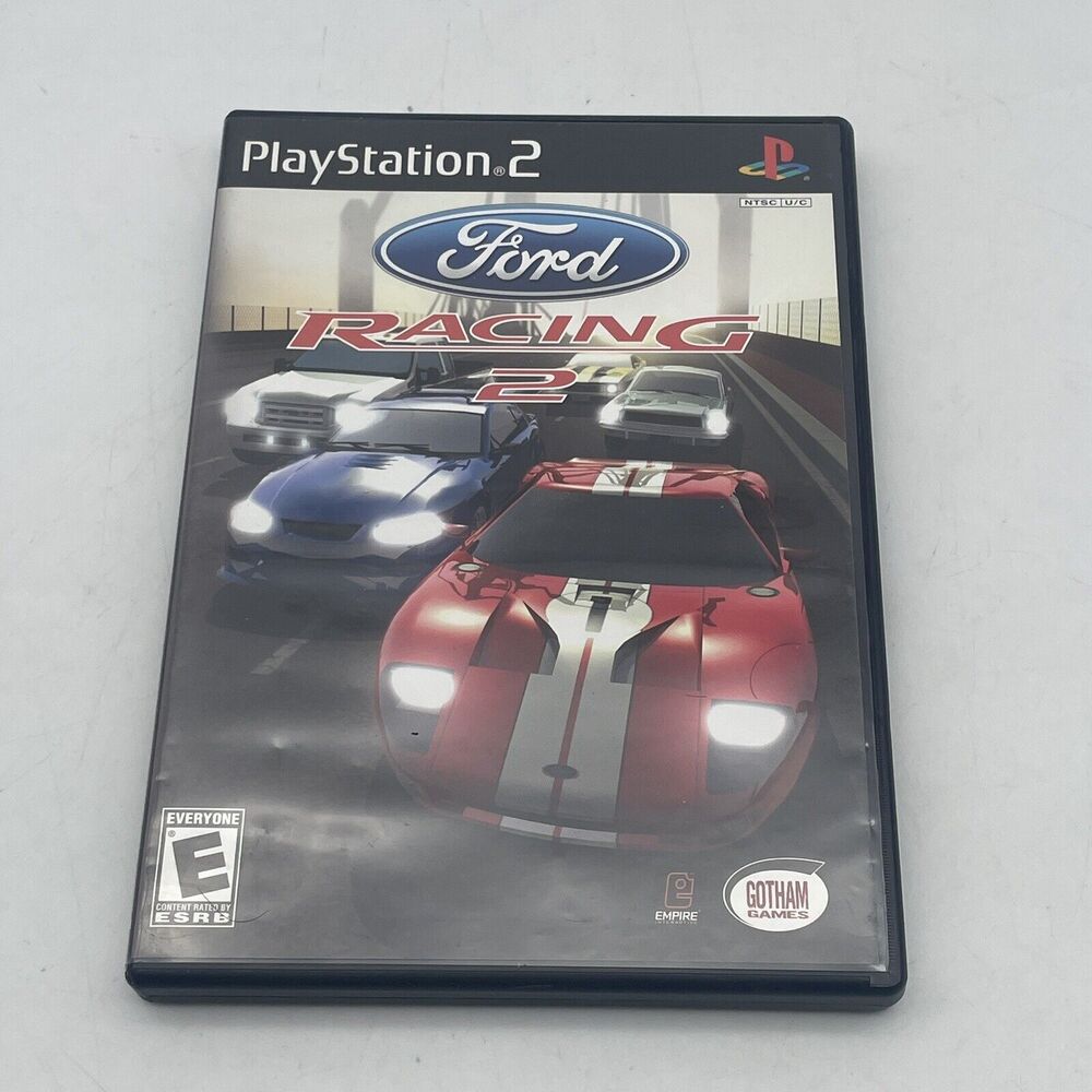 PS2 FORD RACING 2 VIDEO GAME COMPLETE